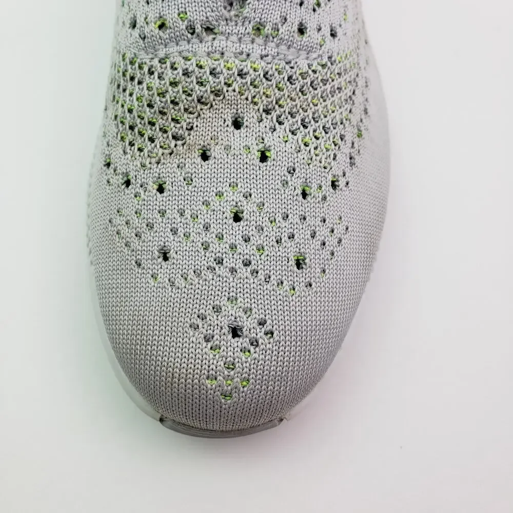 Cole Haan Grand OS Womens Size 9 B Gray Volt Fly Knit Oxford Sneaker Shoes W2284